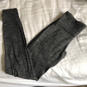 Aritzia thick grey leggings